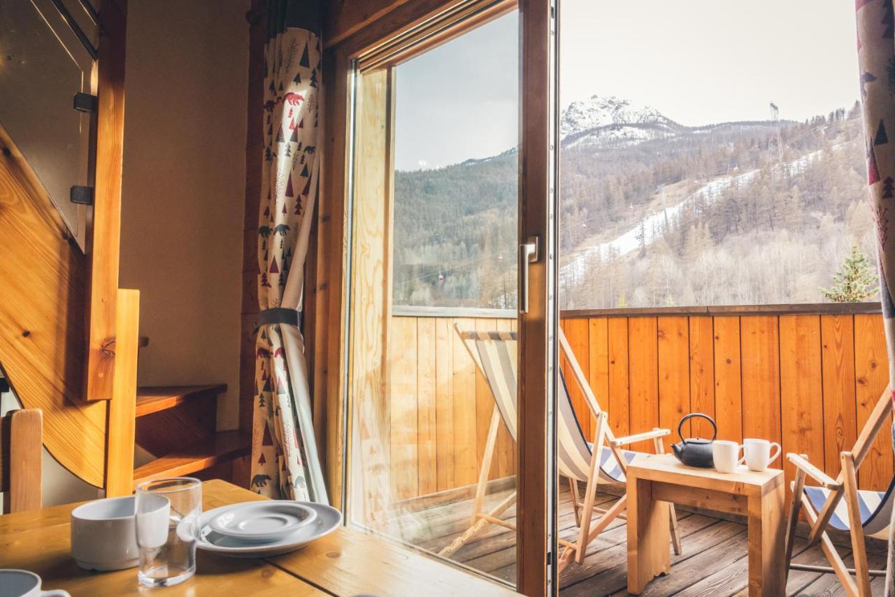 Le Serre D'Or, Grand Appartement Au Pied Des Pistes De Ski Saint-Chaffrey Buitenkant foto